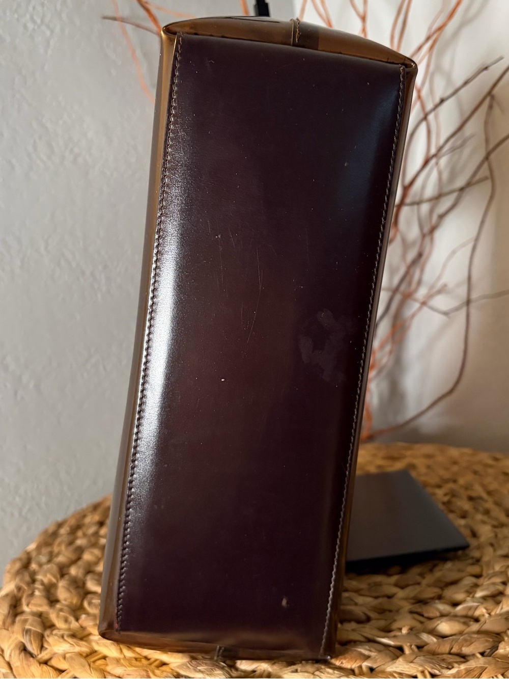 GUCCI BAMBOO JELLY SHOULDER HANDBAG w/ ATTACHMENT WALLET - Picture 5 of 8